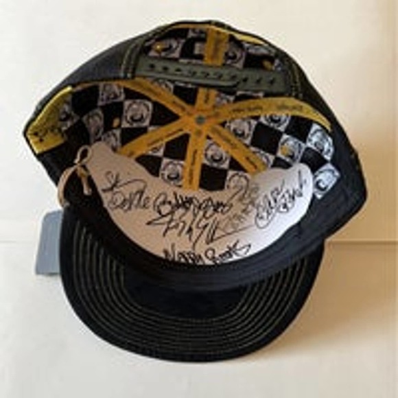 NWT Grassroots California 420 Limited Edition Black Yellow Snap Back Hat L/XL - Picture 10 of 10